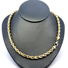 Chain Hollow Rope 5.5mm 24" 10K