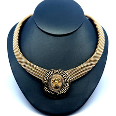 Necklaces Jessica with Religious Medallion 30mm 18" 10K