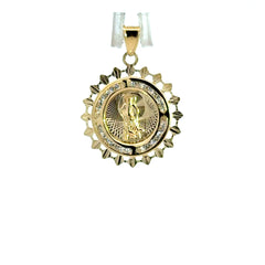 Pendant ‘San Lázaro’ 28.5 10K