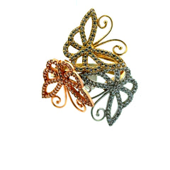 Ring Women's CZ Fantasy 8 2.5mm 14K