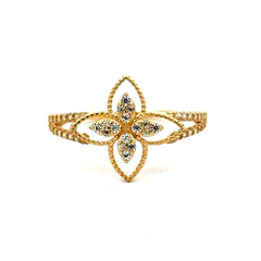 Ring Women's with CZ 7 1mm 10K