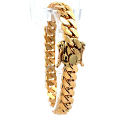 Bracelet Cuban Link 10.5mm 8" 10K