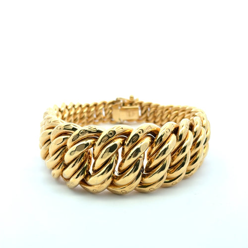 Bracelet Princess Cut 24mm 7.5" 10K