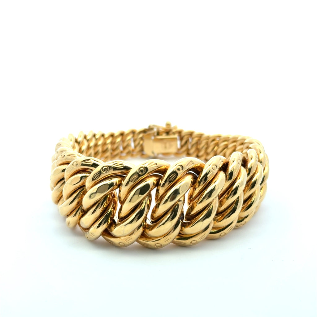 Bracelet Princess Cut 24mm 7.5" 10K