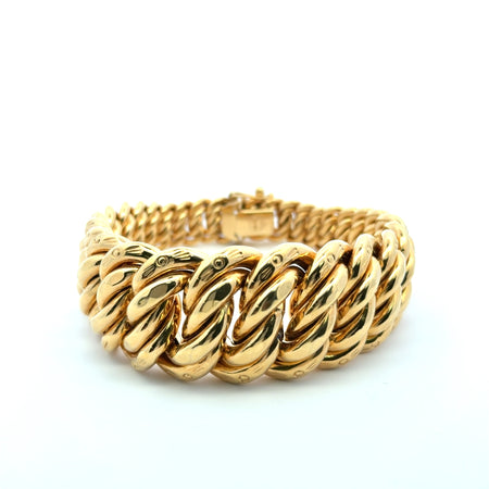 Bracelet Princess Cut 24mm 7.5" 10K