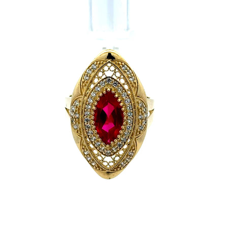 Ring Chic Women 8.5 3mm 10K