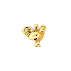 Pendant Rooster 21.5 10K