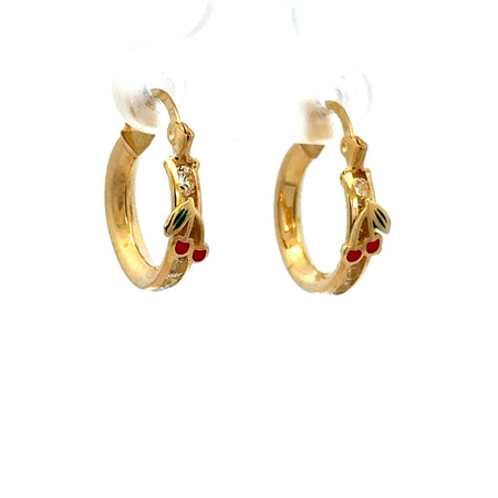Earrings Fancy Hoops 16.5 3mm 10K