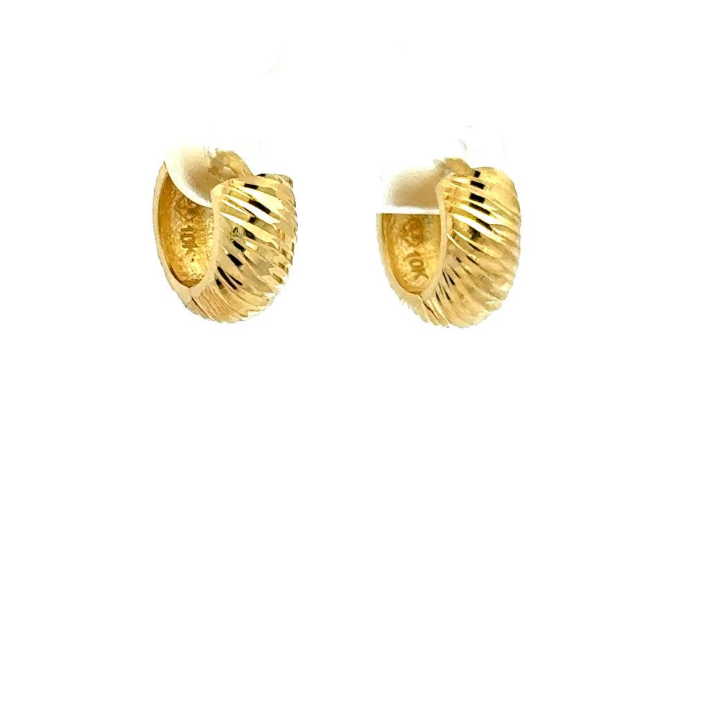Earrings Fancy Hoops 13 5.5mm 10K