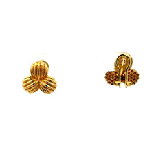 Earrings Omega Lock 14.5 15.5mm 10K