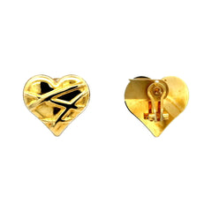 Earrings Omega Lock 22.5 23.5mm 10K