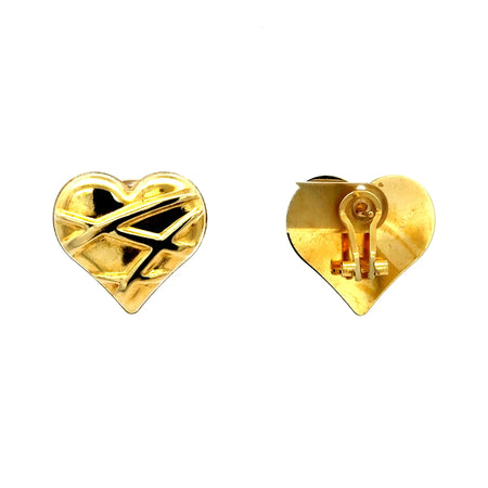 Earrings Omega Lock 22.5 23.5mm 14K
