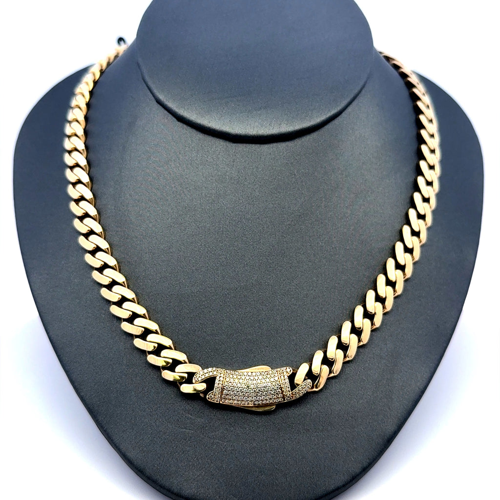 Chain Monaco 7.5mm 16" 10K