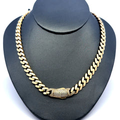 Chain Monaco 7.5mm 16" 10K