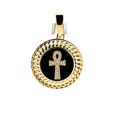 Pendant Cross Ankh 50 14K