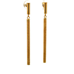 Earrings Pendant Bar 61 3mm 10K