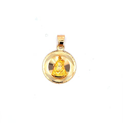 Pendant ‘Virgen de la Caridad del Cobre’ 28.5 10K