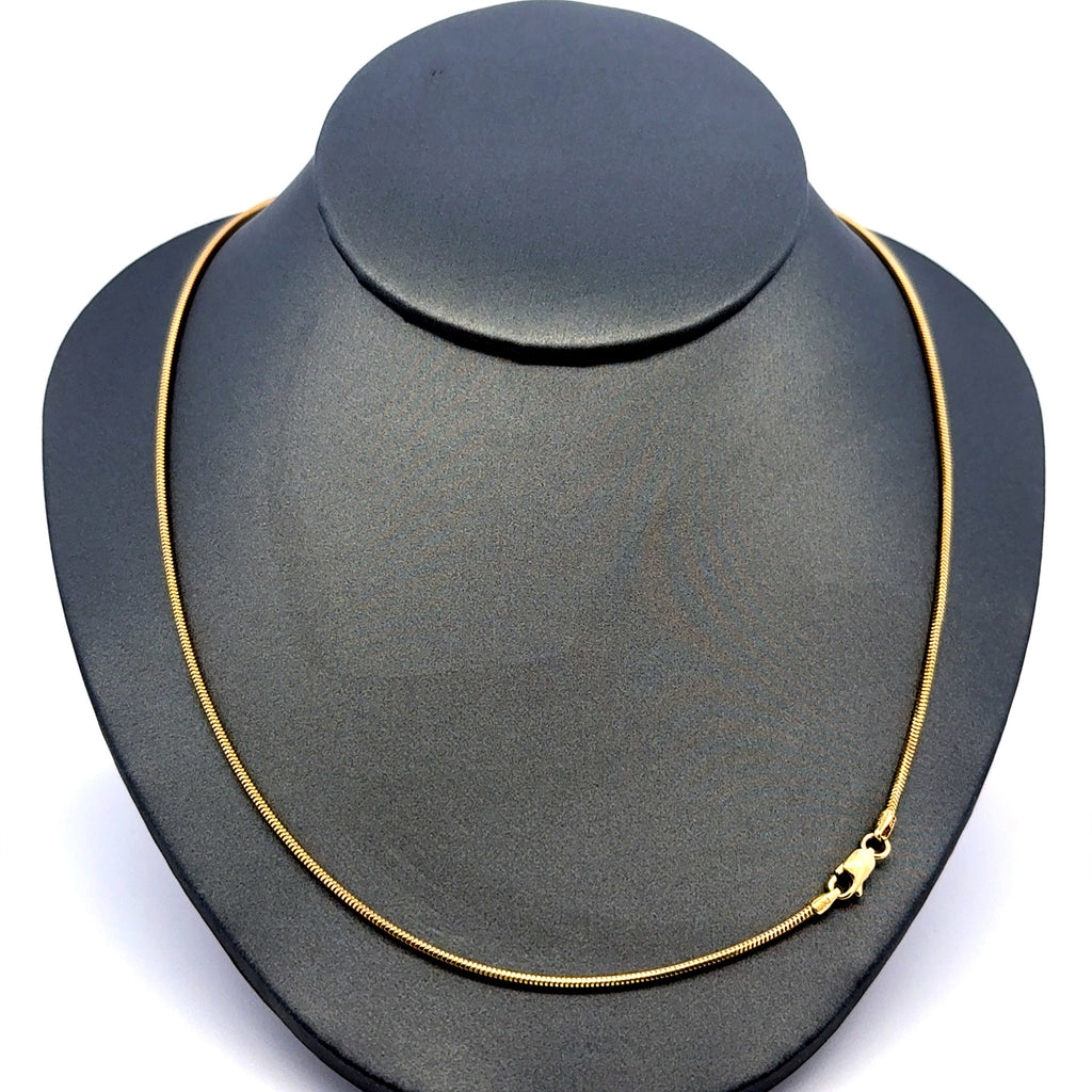 Chain Rat Tail 1.5mm 24" 14K