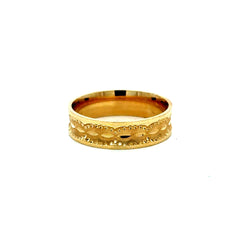 Ring Men’s Wedding Band 9.5 6mm 10K