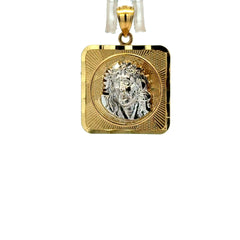 Pendant Jesus Face 26.5 10K