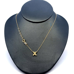 Chain Lowercase Initial 0.5mm 18" 14K