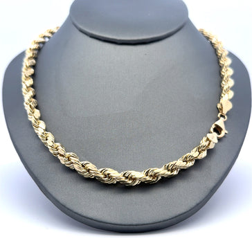 Chain Hollow Rope 6.5mm 26" 10K