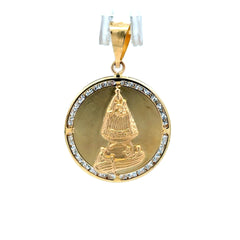 Pendant ‘Virgen de la Caridad del Cobre’ 37 10K