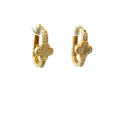 Earrings Fancy Hoops 17 7.5mm 10K