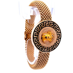 Bracelet Jessica with Religious Medallion 10.5mm 7.5" 10K