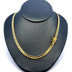 Chain Concave Link 5mm 22" 10K