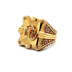 Ring Men's 10.5 4.5mm 10K
