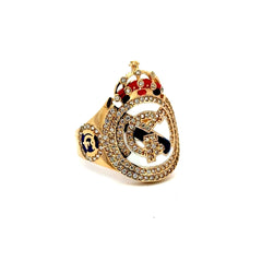 Ring Football Clubs 9.5 3.5mm 14K