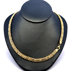 Necklaces Byzantine 6.5mm 17.5" 14K