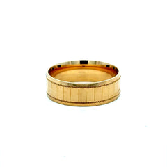 Ring Men’s Wedding Band 9.5 7mm 10K