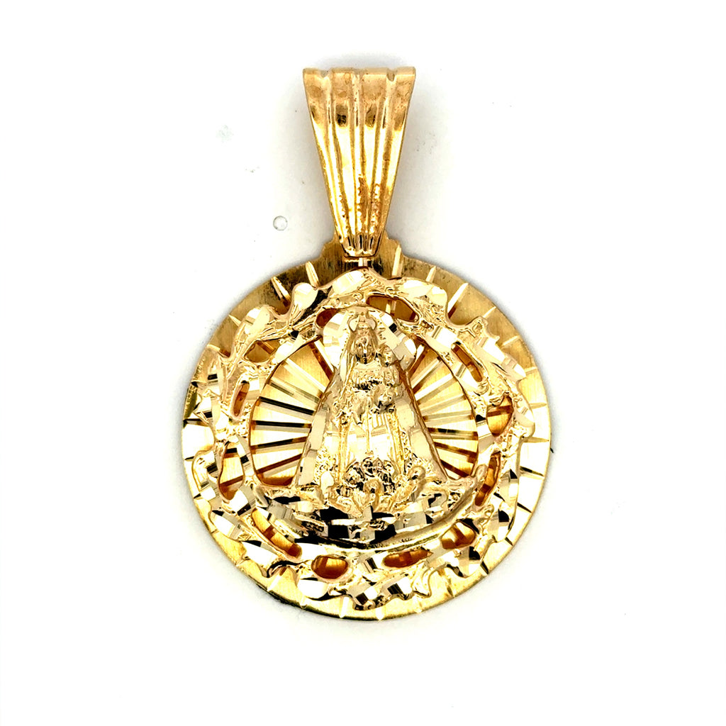 Pendant ‘Virgen de la Caridad del Cobre’ 58.5 10K