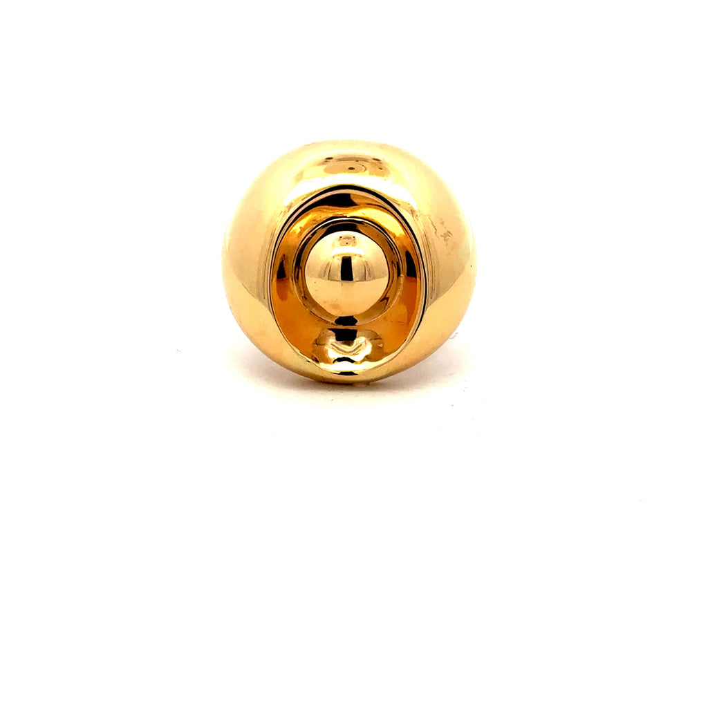 Ring Women's Bold Oversized 7.5 2mm 14K