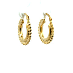 Earrings Fancy Hoops 20 2.5mm 10K