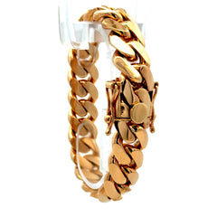 Bracelet Cuban Link 14.5mm 8" 14K