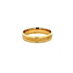 Ring Men’s Wedding Band 11.5 5mm 10K