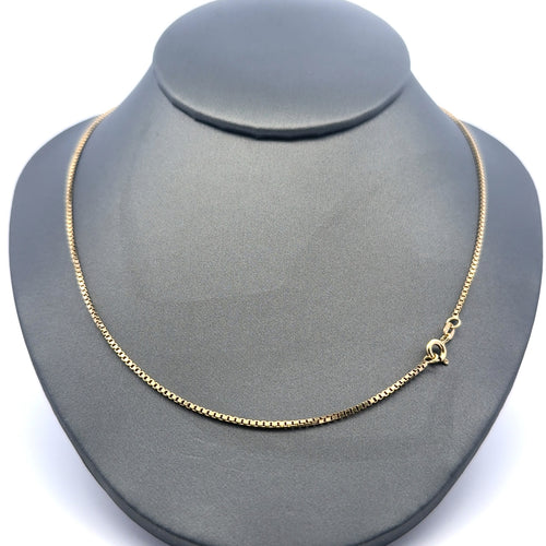 Chain Box Link 1.5mm 22" 10K