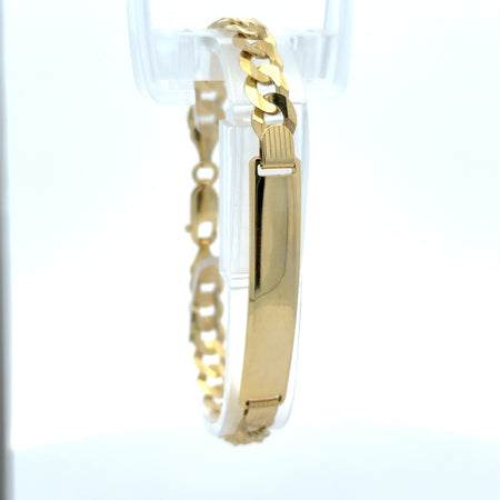 Bracelet ID Curb Link 7mm 7.5" 10K