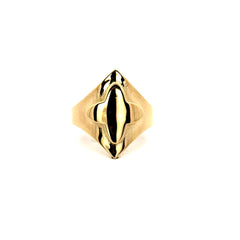 Ring Women's Bold Oversized 7 2.5mm 10K