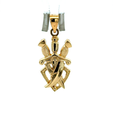 Pendant Swords 30.5 14K