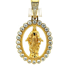 Pendant Virgin Mary 51 10K