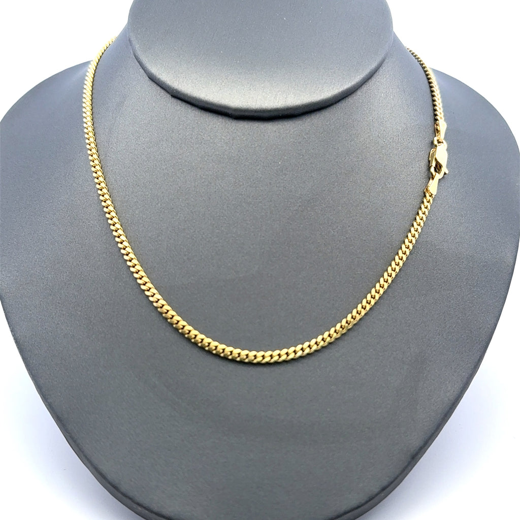 Chain Mini Cuban Link 2.5mm 20" 10K