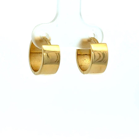 Earrings Stylish Hoops 12.5 5.5mm 10K