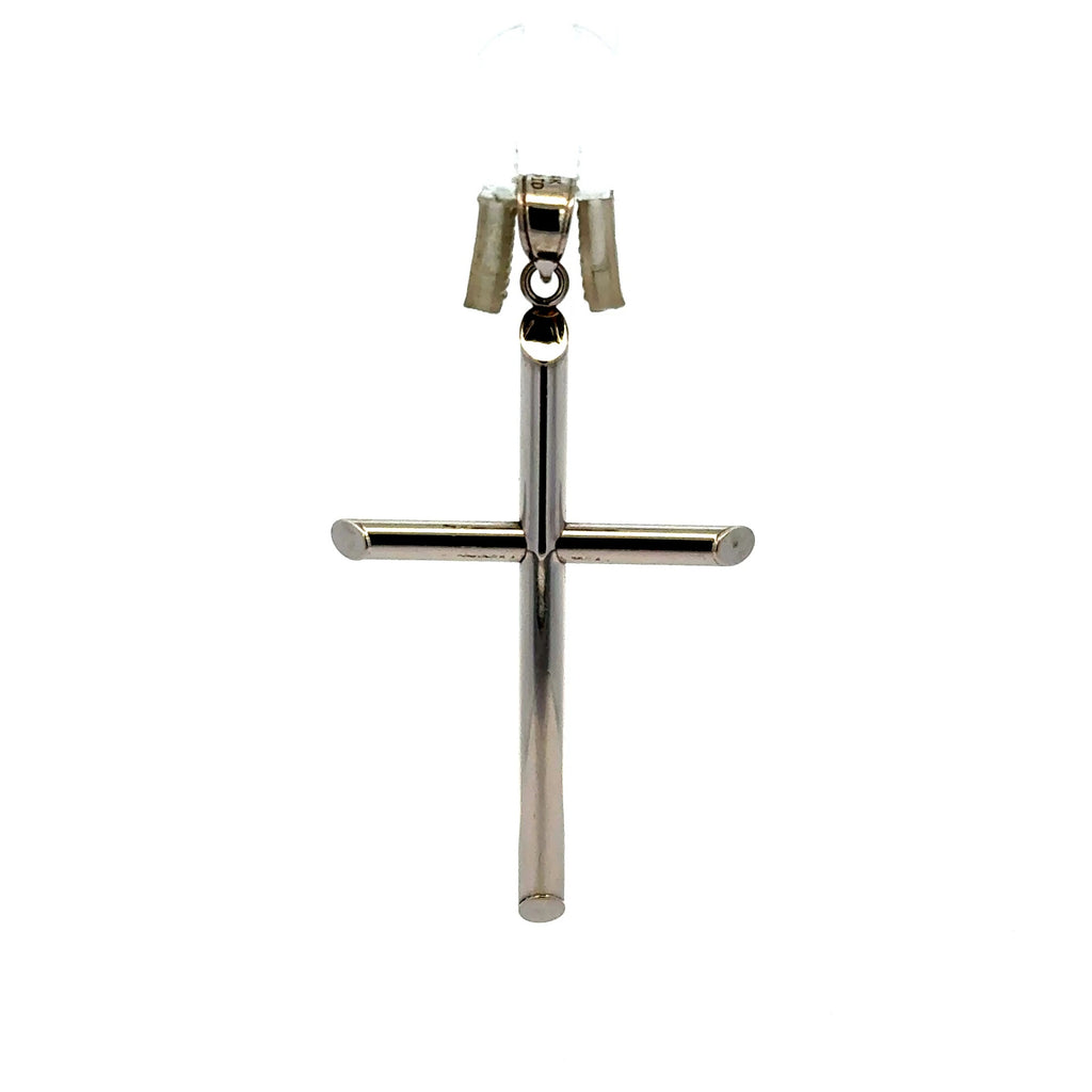 Pendant Cross White Gold 48 14K