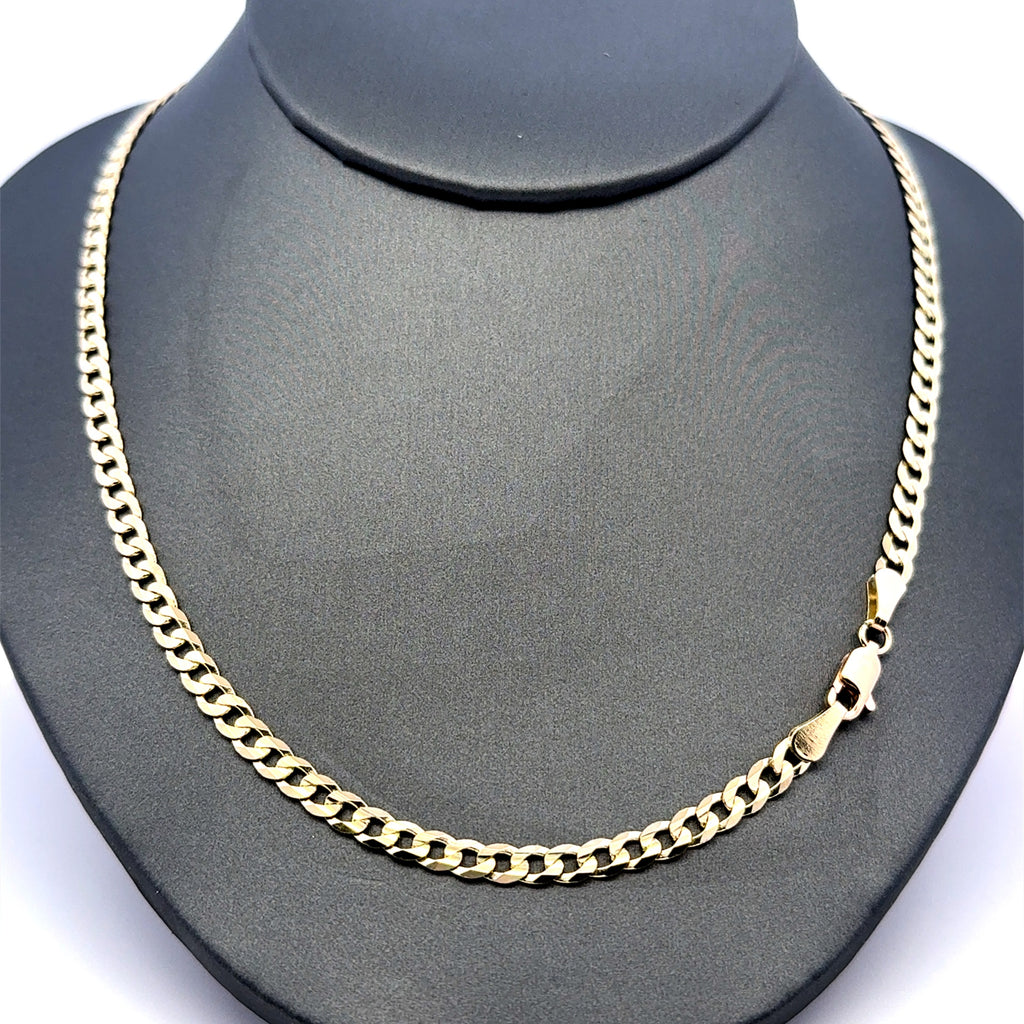 Chain Curb Link 4.5mm 20" 10K