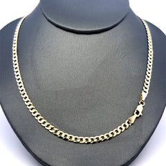 Chain Curb Link 4.5mm 20" 10K