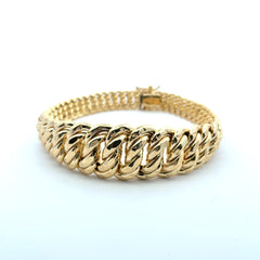 Bracelet Princess Cut 21.5mm 7.5" 10K